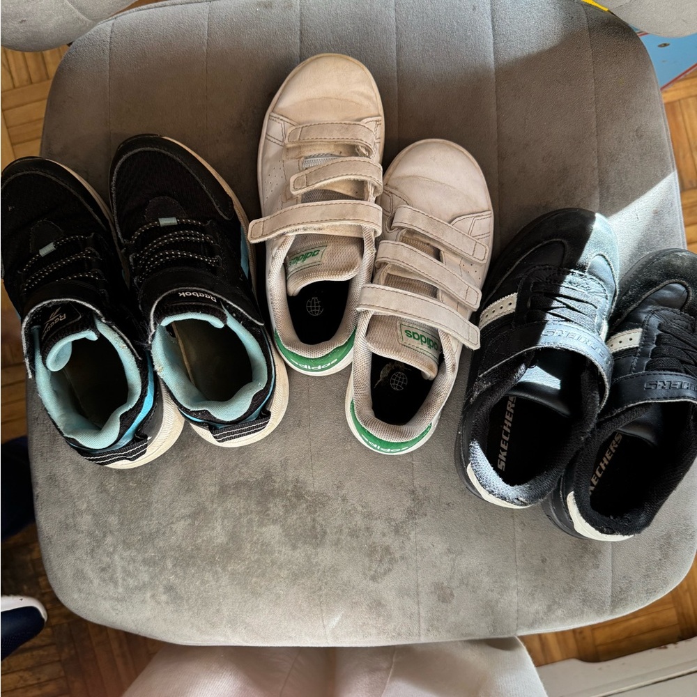Adidas, Reebox, Skechers Boys shoes